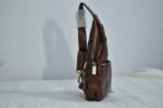 Genuine Leather Sling Bag for Men & Women – Compact, Durable & Stylish Design (5904) - Image 2