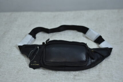 Premium Genuine Leather Waist Bag – Stylish & Durable Travel Companion(5925)